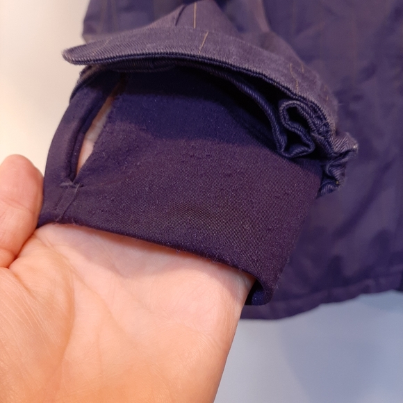 ❌SOLD❌ Baker Deluxe Insulated Ski Jacket Faux Fur Hooded Pinstripe Coat - Picture 13 of 16